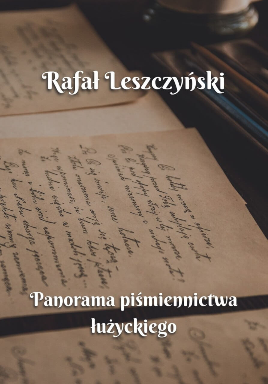 Panorama piśmiennictwa łużyckiego – Adam Leszczyński (okładka książki)