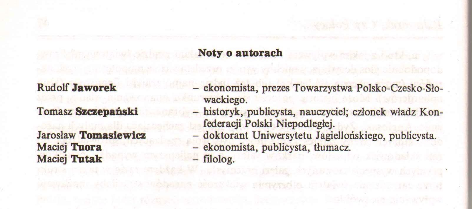 Trygław nr 01, nota redakcyjna